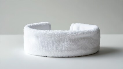 White Towel Headband