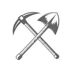 Collection of Construction elements design illustration