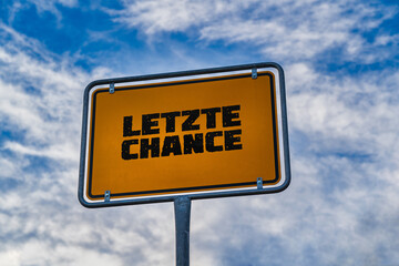 Letzte Chance