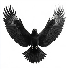 Fototapeta premium Majestic Eagle Silhouette – Symbol of Freedom