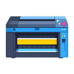 Fototapeta premium Large Format Printer Modern Design Professional Printing Machine