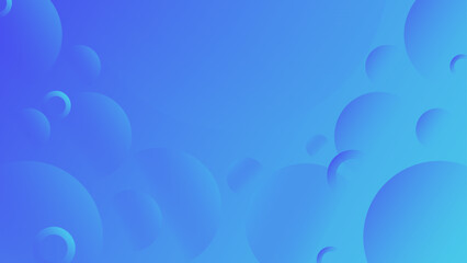 Vector wavey blue abstract shiny blue background