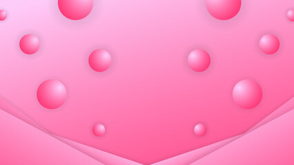 Waves background design white and pink gradient