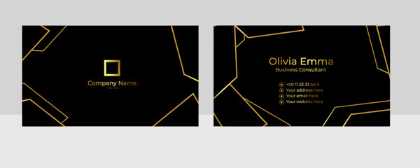 Elegant andi simple business card template