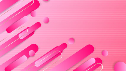 Gradient geometric shapes abstract background