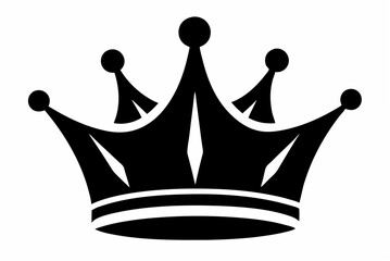 crown  silhouette vector