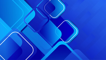 Overlapping forms decorative with abstract background