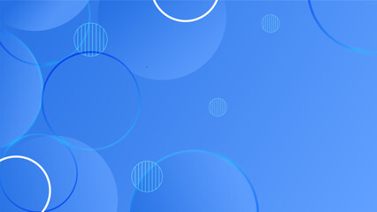 A blue gradient abstract shape background