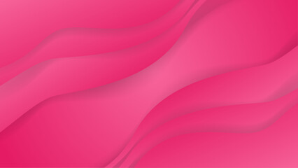 Pink gradient abstract shape background design