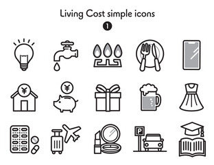 アイコン集 生活費