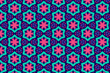 Oriental pattern for textiles, wallpaper, for use in graphics .
