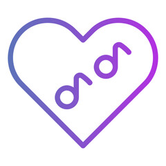love music Gradient icon