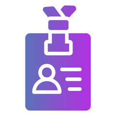 Fototapeta premium membership Gradient icon