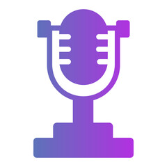 microphone Gradient icon