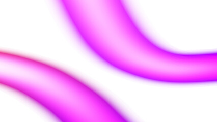 Transparent neon glowing wave lines futuristic