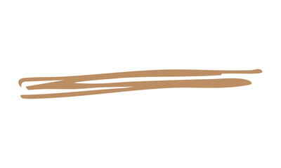 brown scribble illustration
