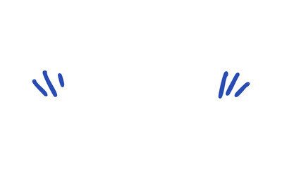 blue quote comic speech text element
