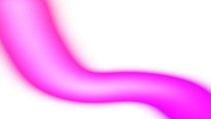 Transparent neon glowing wave lines futuristic