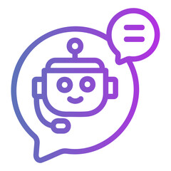 bot Gradient icon