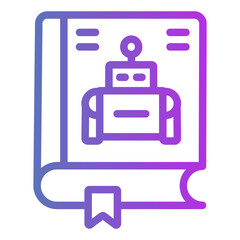 book Gradient icon