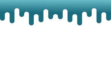 Blue dripping vector element