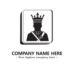 King logo company design vector illustration