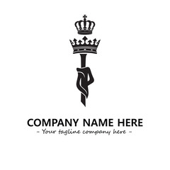 King logo company design vector illustration