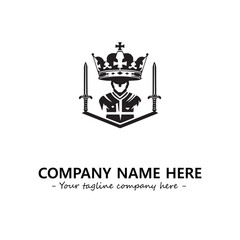 King logo company design vector illustration