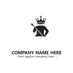 King logo company design vector illustration