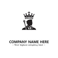 King logo company design vector illustration