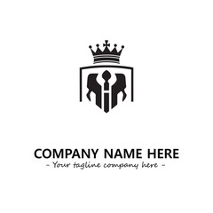 King logo company design vector illustration
