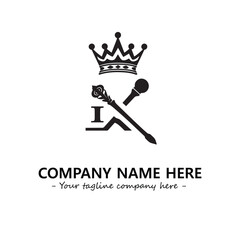 King logo company design vector illustration