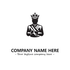 King logo company design vector illustration