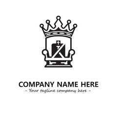 King logo company design vector illustration
