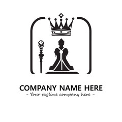 King logo company design vector illustration
