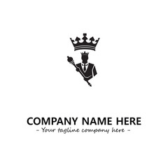 King logo company design vector illustration