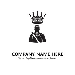 King logo company design vector illustration
