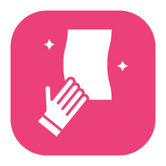 Obraz premium Wipe Icon