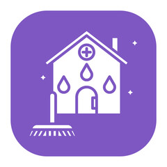 Water Damage Cleaning Icon