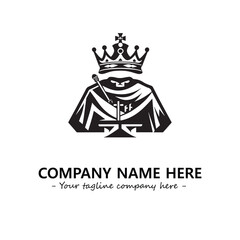 King logo company design vector illustration
