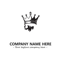 King logo company design vector illustration