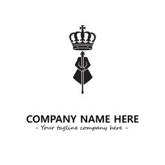 King logo company design vector illustration