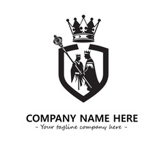 King logo company design vector illustration