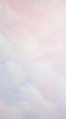 Acrylic paint of cotton candy nature cloud sky.