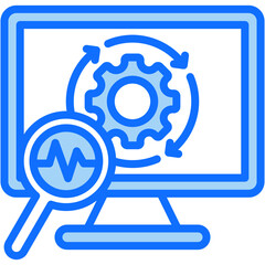 Version Control Mixed Icon Vector Illustration
