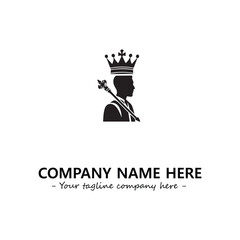 King logo company design vector illustration