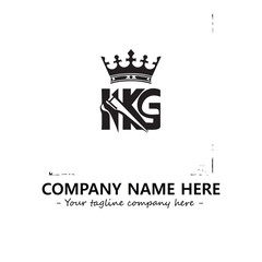 King logo company design vector illustration