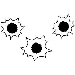 Bullet Hole Icon