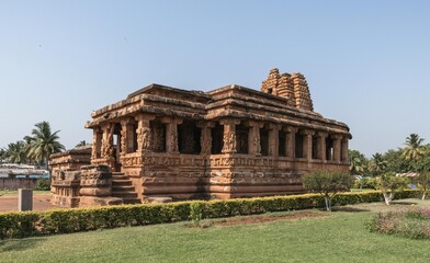 The Durga Temple is an early 8th-century Hindu temple in Aihole, Karnataka, India.