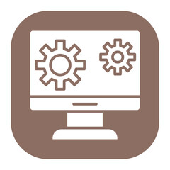 Process Simulation Icon